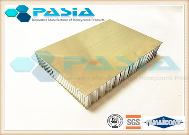 China A placa de superfície escovou os painéis de alumínio do favo de mel espessura de 5mm/de 12mm/de 25mm fornecedor