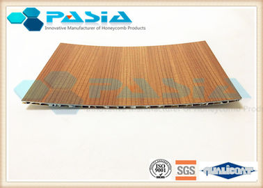 China O favo de mel de alumínio comercial almofada a superfície de bambu da imitação resistente à corrosão fornecedor