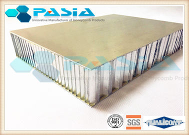 China A placa de alumínio escovada do favo de mel, construção de pouco peso almofada a isolação térmica fornecedor