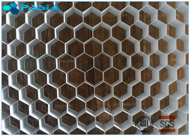 China Folha composta Thinkness do material 0.07MM do favo de mel da placa do teto de alumínio do favo de mel fornecedor