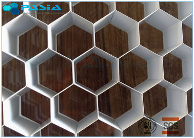 China Fácil material forte da estrutura de favo de mel da decoração da rigidez alta instalar e jejuar fornecedor
