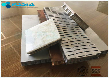 China Anti assoalho composto estático do núcleo material de alumínio 6mm lateral perfurado do favo de mel do comprimento fornecedor