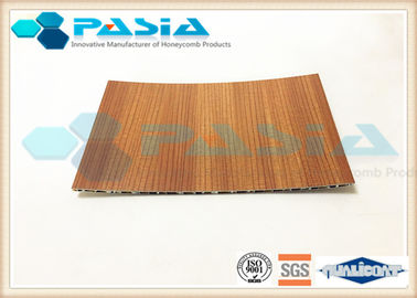 China Painéis de pouco peso de imitação de bambu do favo de mel para o RHS da mobília/canal de C selados fornecedor