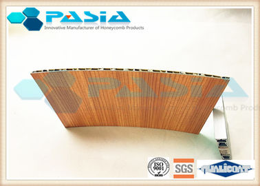 China Uso composto da parede do iate dos painéis do favo de mel de madeira do folheado resistente à corrosão fornecedor