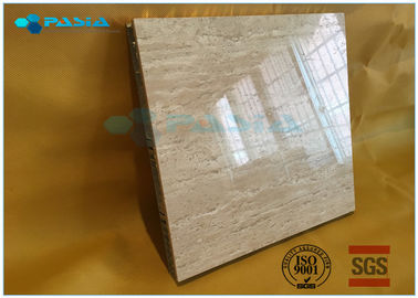 China Painéis de alumínio do composto da folha/mármore do favo de mel dos compartimentos do banheiro fornecedor