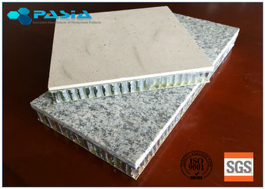 China A pedra lustrada do favo de mel da espessura de 20mm almofada os painéis de alumínio de pouco peso fornecedor