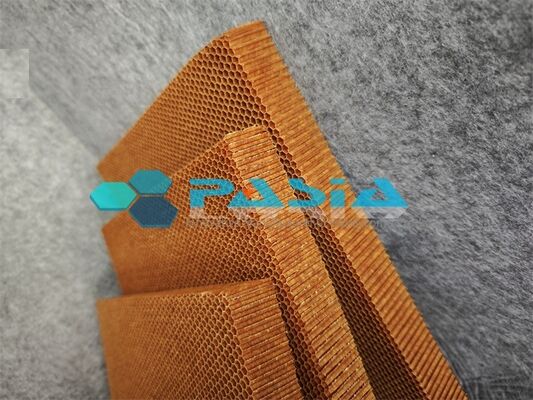 China Railway Industry Train Body Production Use Commercial Aramid Curved Honeycomb Core of High Strength fornecedor