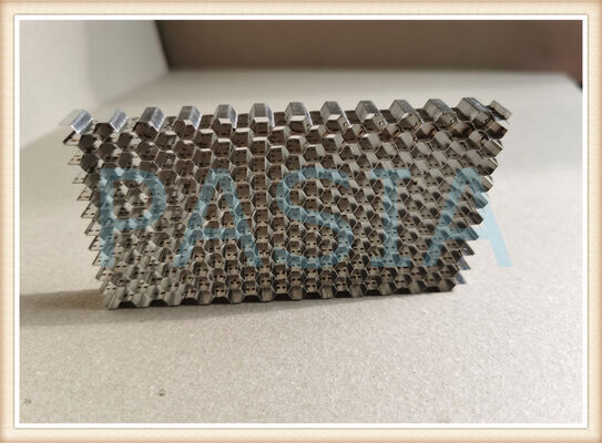 China High Open Area Low Pressure Drop Stainless Steel Honeycomb Air Flow Straightener For Wind Tunnel Aerodynamic Testing fornecedor
