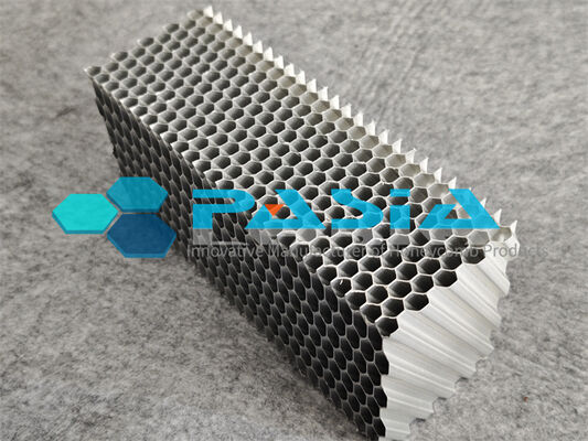 China Corrosion Resistant Chromate‑coated Aluminum Honeycomb Energy Absorber Pad in 1250×1250mm Size for Railway Vehicle Buffering with Stable Plateau Stress Characteristics. fornecedor