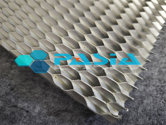 China Trivalent Chromium Passivated Aluminum Honeycomb Core: Aerospace-Grade Corrosion Resistance, RoHS-Compliant Lightweight Structural Performance, and High-Bond-Strength Reliability fornecedor