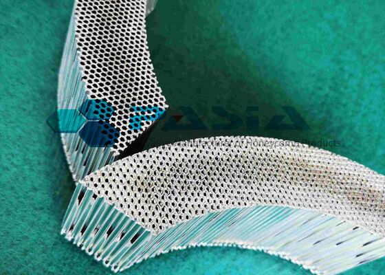 Atenuador de impacto de casca de mel de alumínio ligado por colagem epoxi pré-esmagada fornecedor