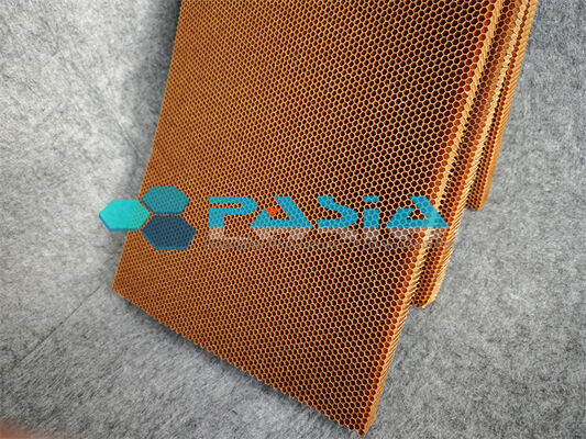 Aerospace Grade Constructed From Aramid Fiber Honeycomb Sheet Material Coated Phenolic Resin fornecedor