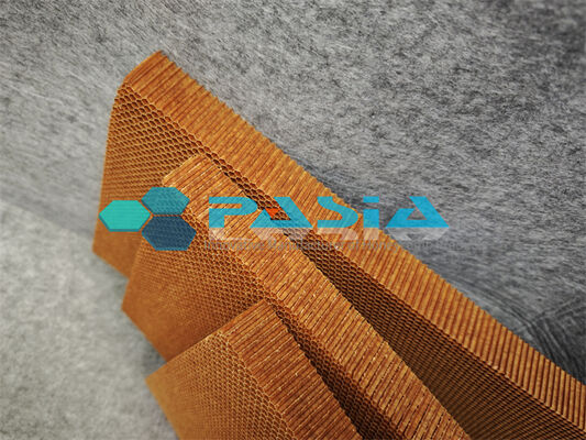 Aerospace Grade Constructed From Aramid Fiber Honeycomb Sheet Material Coated Phenolic Resin fornecedor