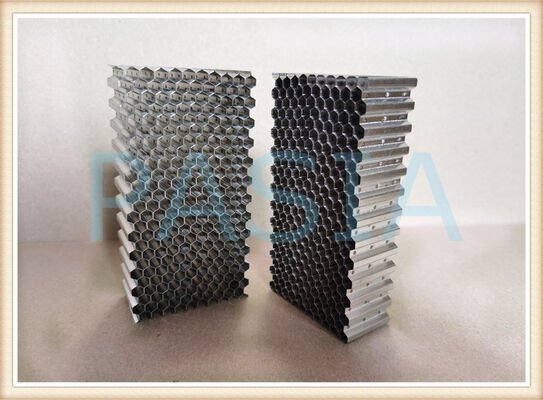 Hastelloy X 0.8 mm Diameter 0.1 mm Thick Wall Automatic Laser Welding Honeycomb Turbine Seal fornecedor