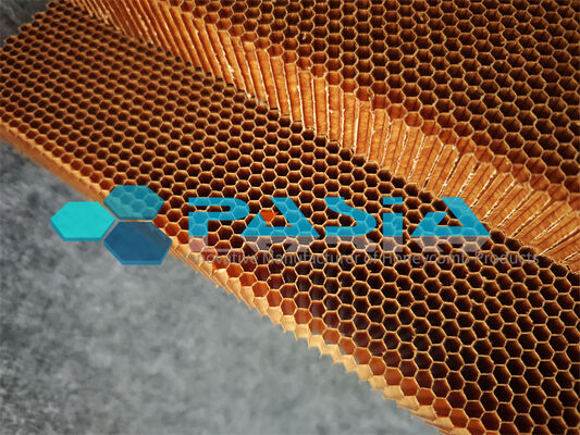 High Strength to Low Weight Ratio Fire Resistant Thermal Insulation Nomex Honeycomb Core for Aerospace and Aviation fornecedor
