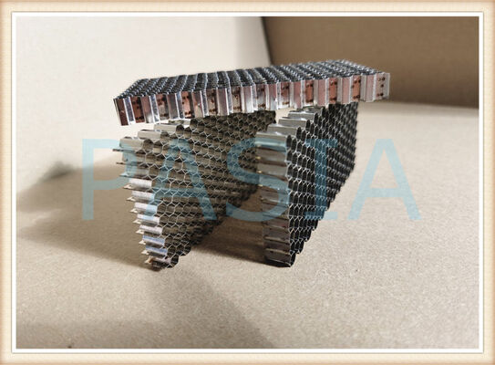 High Open Area Low Pressure Drop Stainless Steel Honeycomb Air Flow Straightener For Wind Tunnel Aerodynamic Testing fornecedor