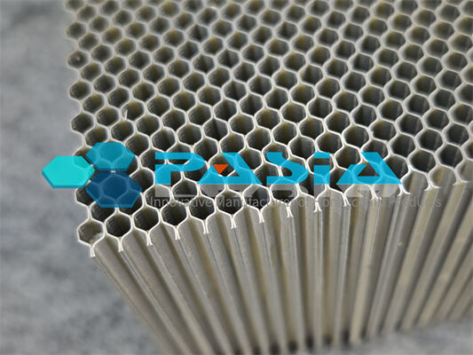 Corrosion Resistant Chromate‑coated Aluminum Honeycomb Energy Absorber Pad in 1250×1250mm Size for Railway Vehicle Buffering with Stable Plateau Stress Characteristics fornecedor