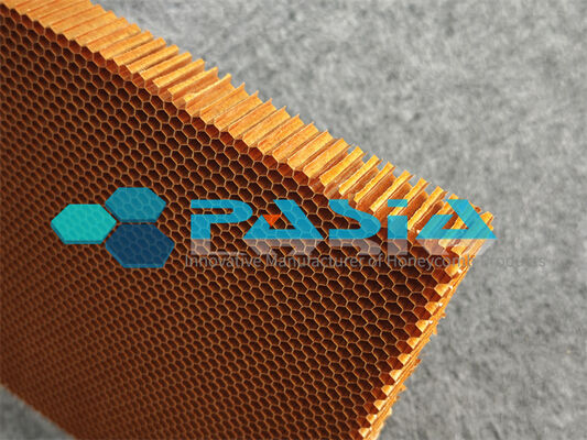 Direct Manufacturer Supply Aramid Honeycomb Core for Radome and Floor Panel Bonding fornecedor