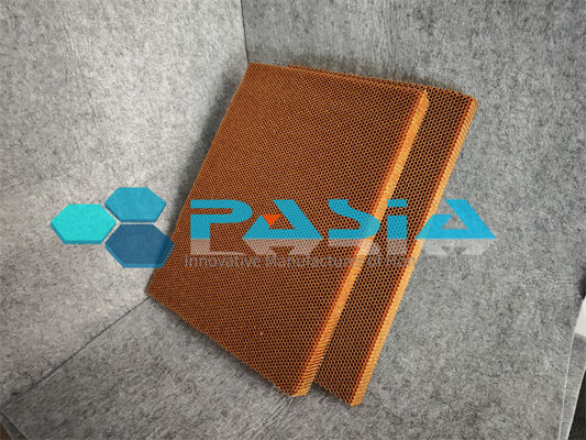 Low Dielectric Aramid Honeycomb Core Radar Antenna Radome Structure fornecedor